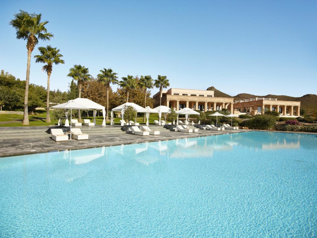 Cape Sounio hotel pool accommodation