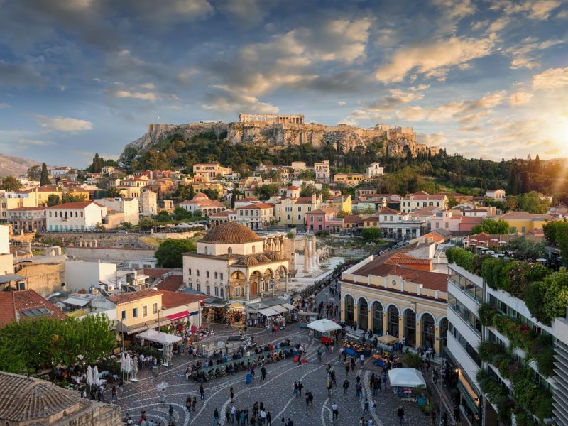 Monastiraki square Athens