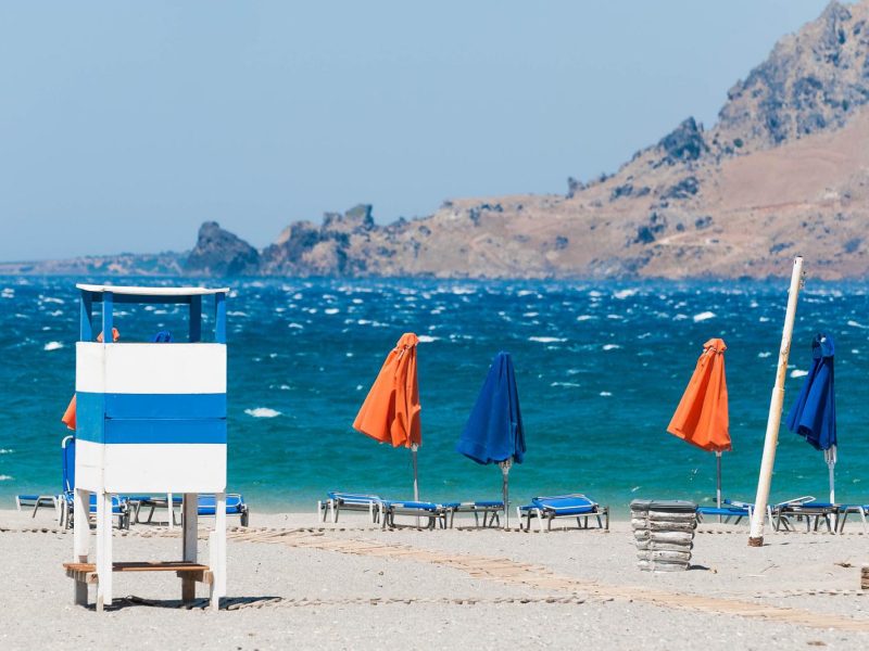 Plakias beach south Rethymno KidsLoveGreece.com