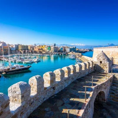 Koules fortress Heraklion view