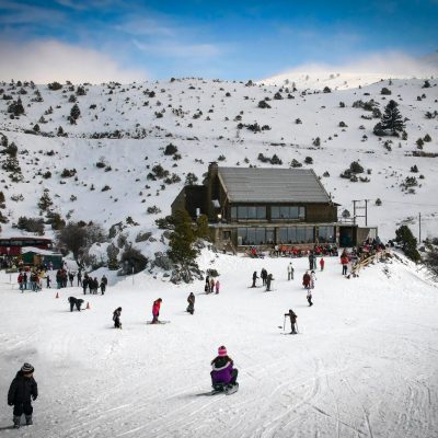 Parnassos ski center Arachova