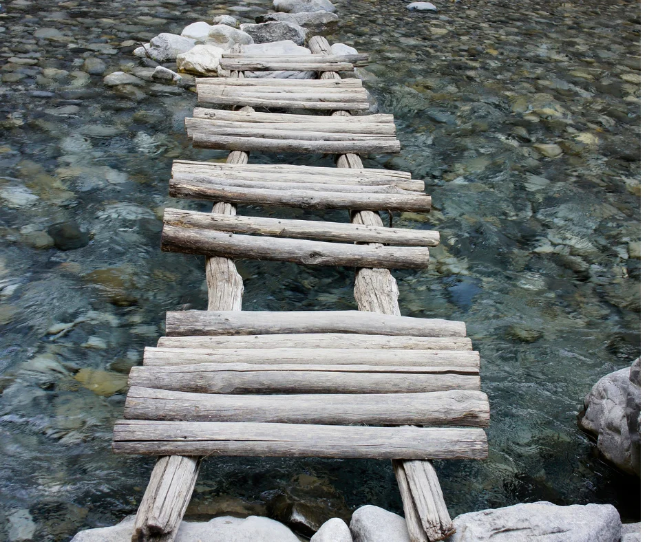 Samaria Gorge Bridge wooden