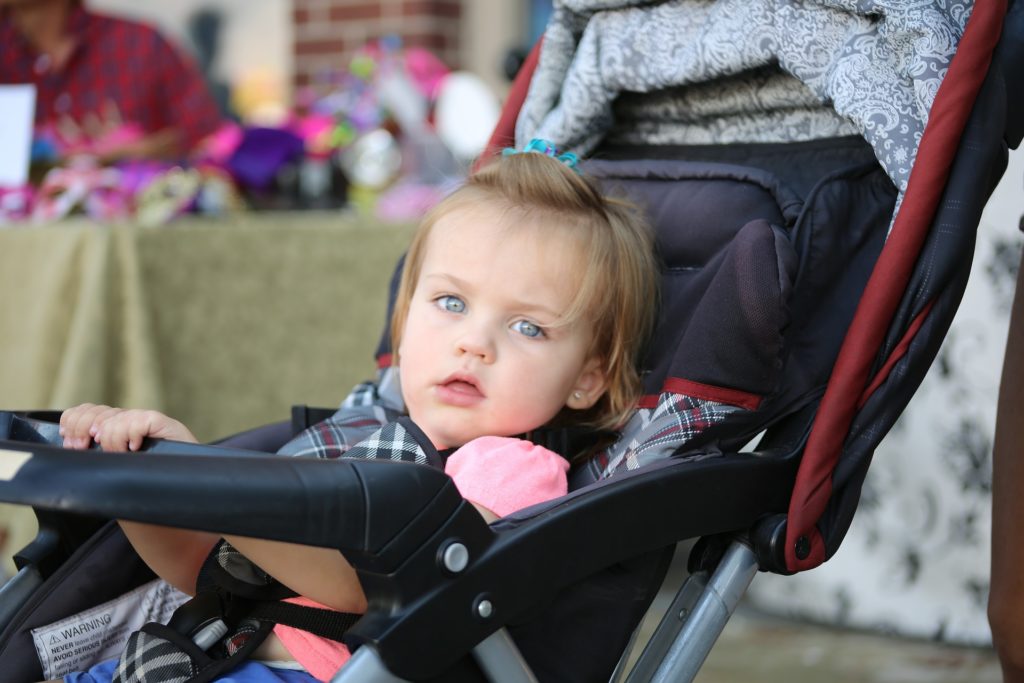 child baby in stroller Greece