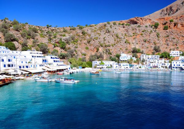 Loutro village Chania KidsLoveGreece.com