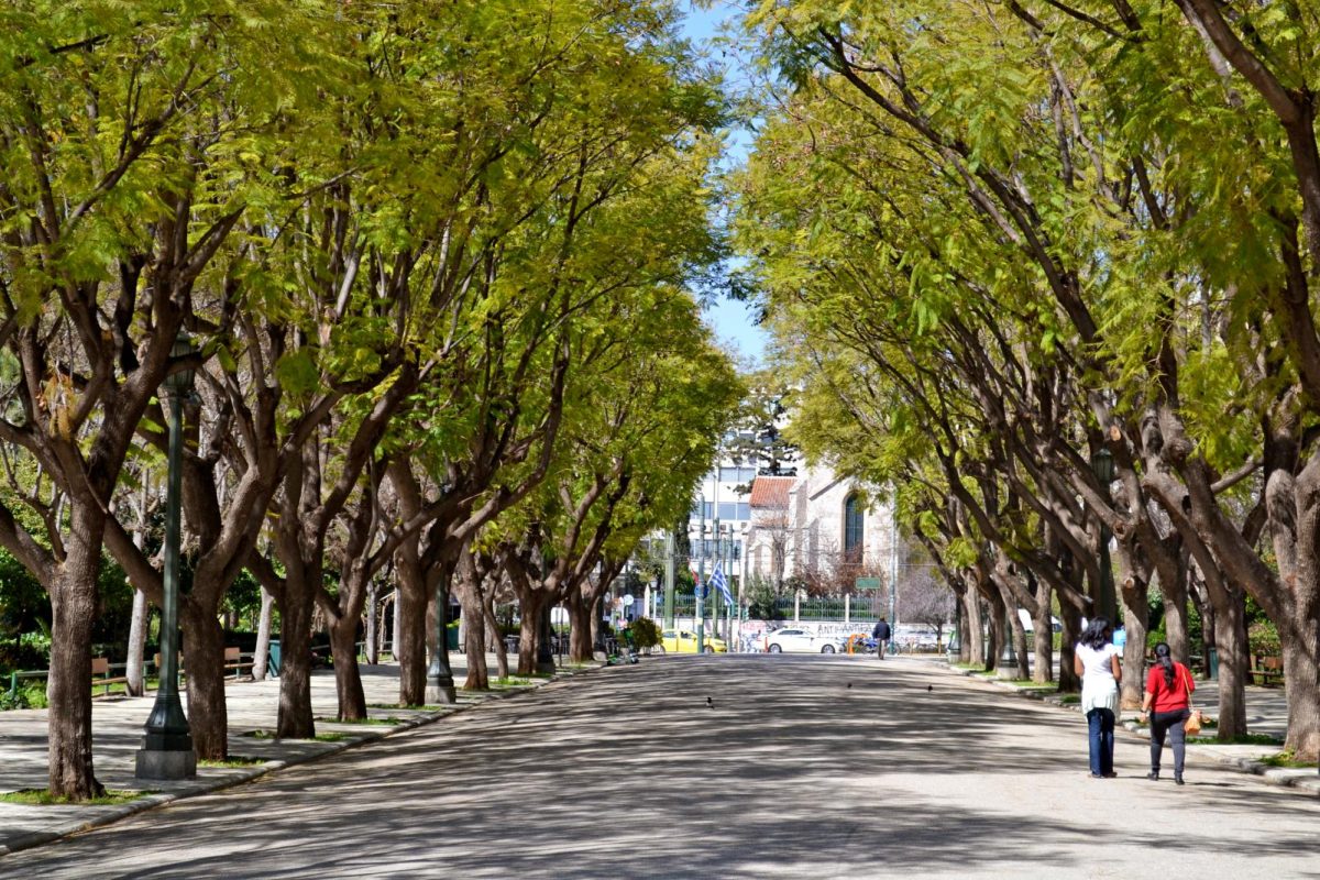 National gardens Athens