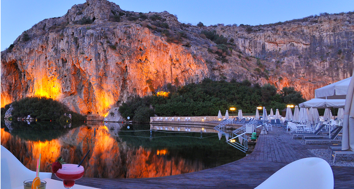 limni vouliagmenis family activity KidsLoveGreece.com