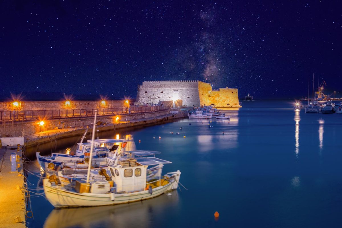Koules fortress Heraklion kids love greece
