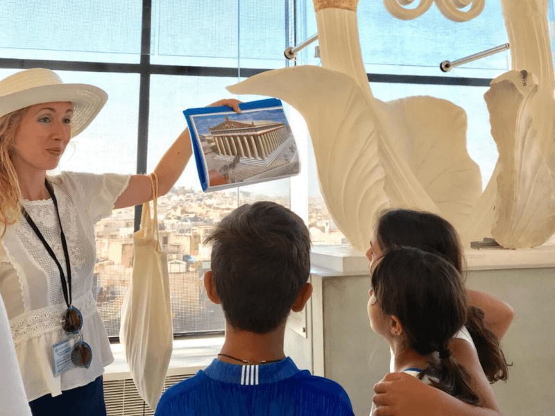 Acropolis Museum family friendly guide for kids all ages
