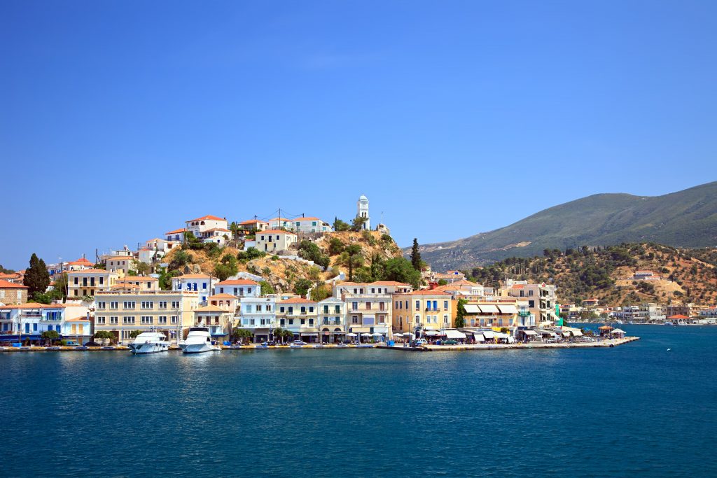 Poros Three Greek Islands in One day family friendly cruise Athens Saronic kids love greece activities