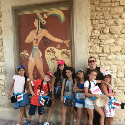 Knossos guided tour 3d app kids