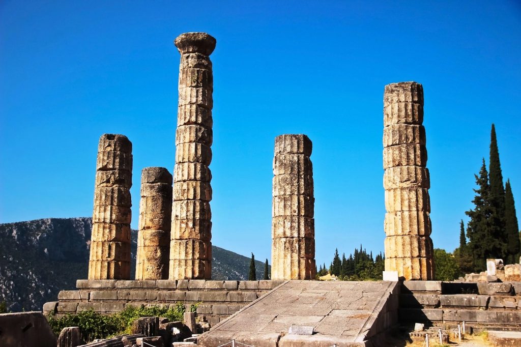 Percy Jackson Mythology Family Trip 7-day Package kids love greece activities for families Delphi archaeological site
