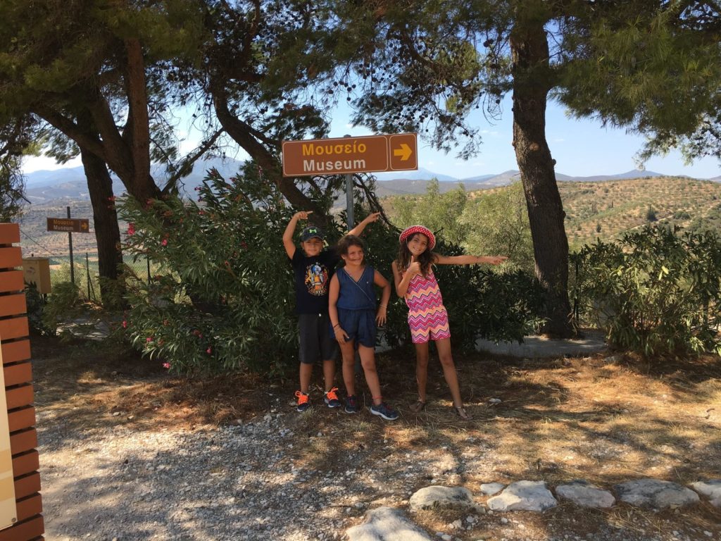 road trip Athens to Argolis family day trip Mycenae activities for families Peloponnese kids love greece