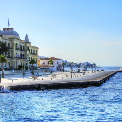 promenade of Spetses island