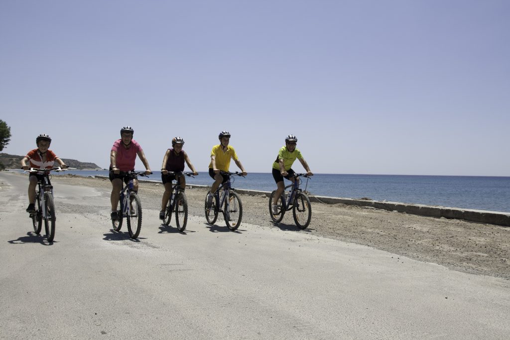 kids love greece outdoor activities crete mountain biking for families