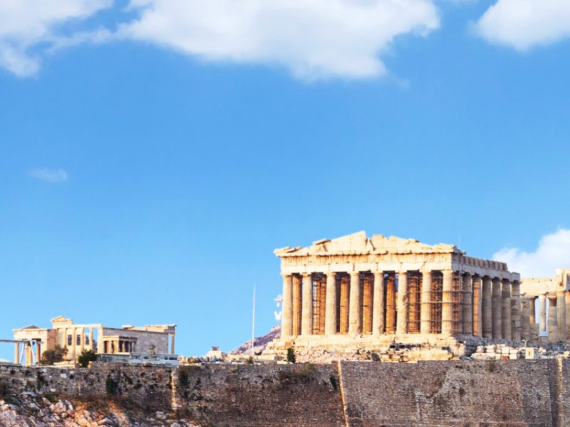 Acropolis mythology tour Percy Jackson KidsLovegreece.com