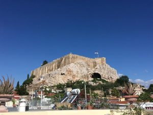 View from Home and Poetry Hotel - Athens