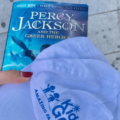 Percy Jackson Delphi with family friendly guide 4