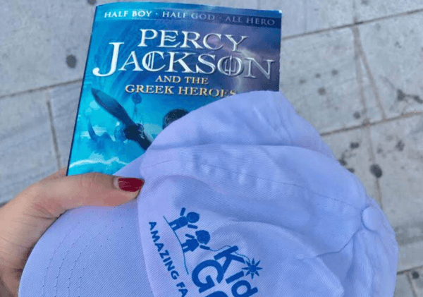 Percy Jackson Delphi with family friendly guide 4