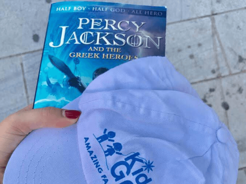 Percy Jackson Delphi with family friendly guide 4