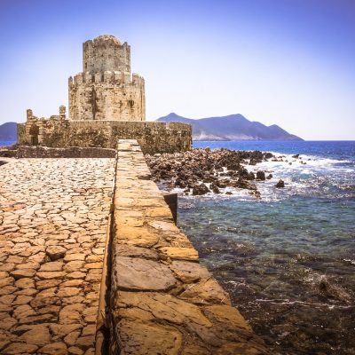 Methoni is one of the best castles in Greece.