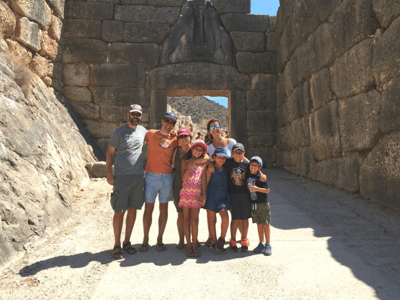 Visit Mycenae with Kids