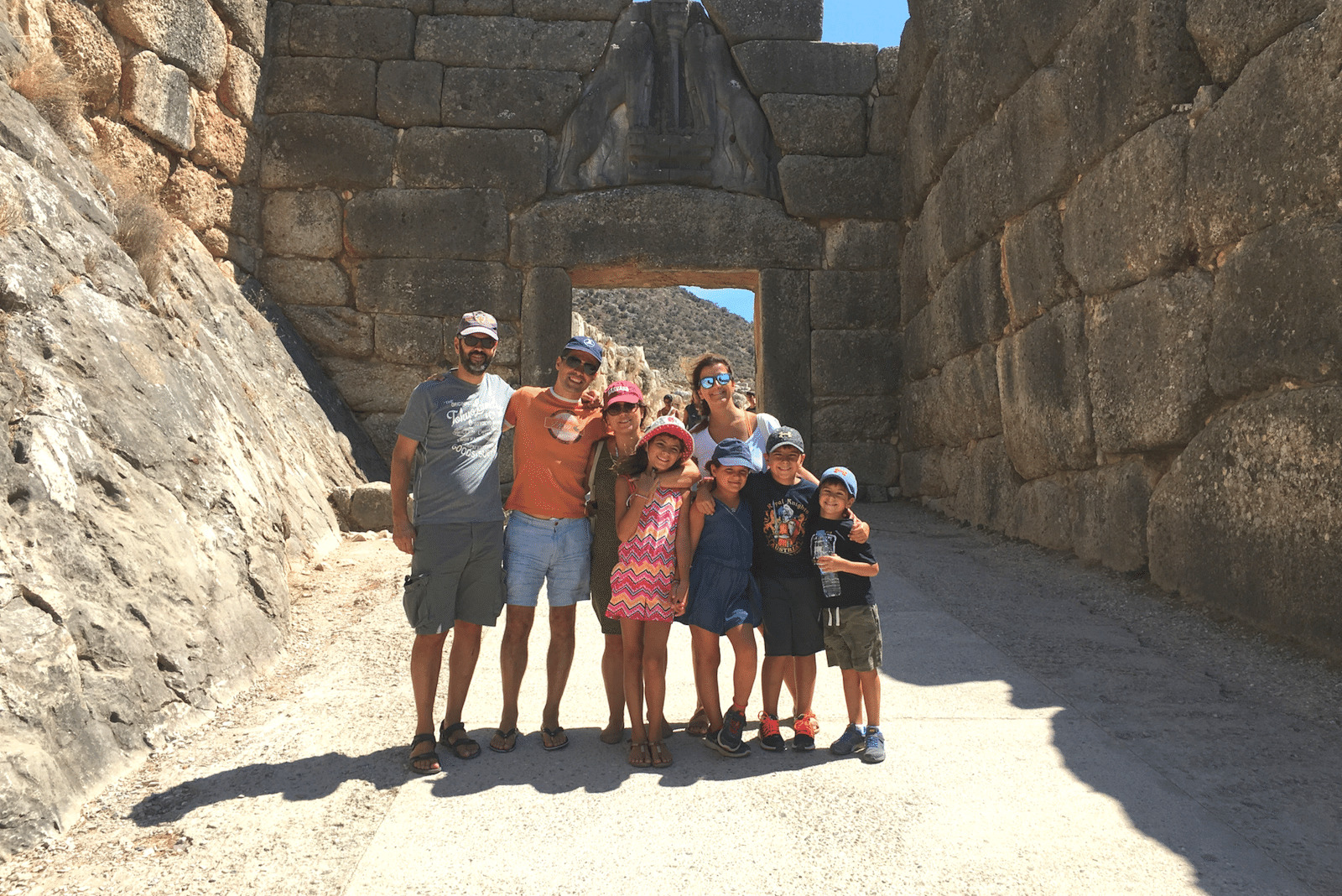 Visit Mycenae with Kids