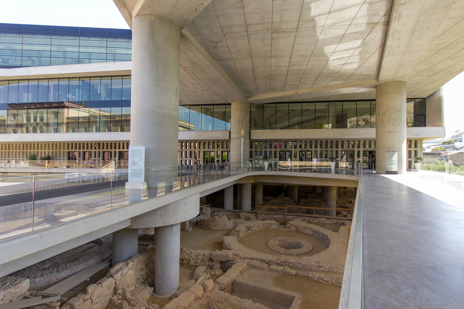 Acropolis museum in Athens