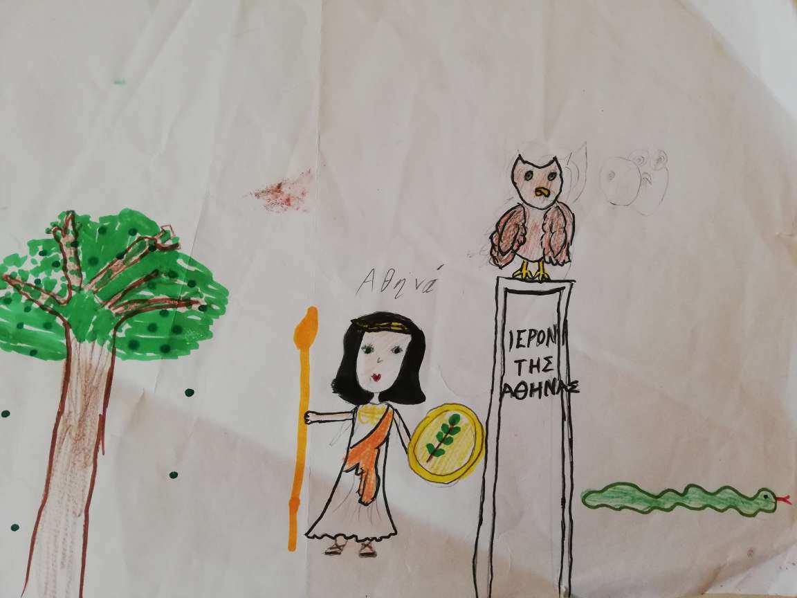 Drawing your favorite Greek Myth | Kids Love Greece
