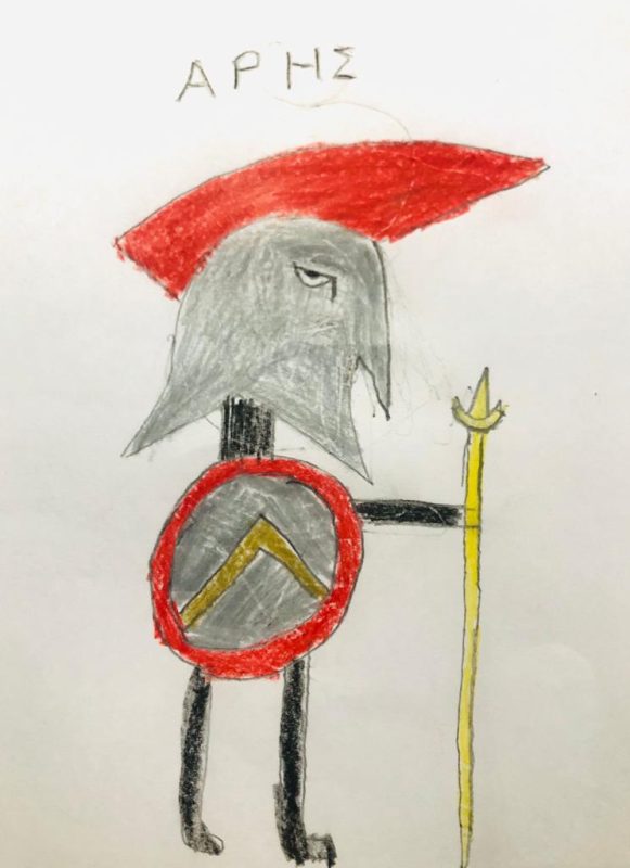 Drawing your favorite Greek Myth | Kids Love Greece