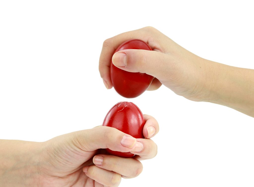 tsougrisma greek easter eggs