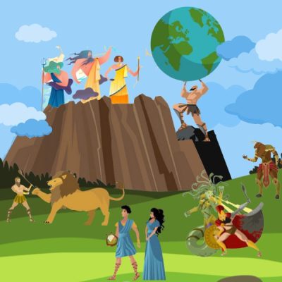 Greek Mythology Online Camp Horizontal (600 x 600 px)