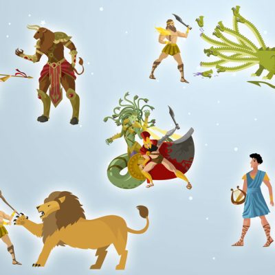 The Greek mythology online course titled demi gods and heroes