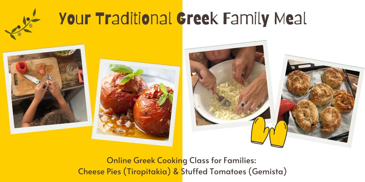 Online Cooking Class Stuffed tomatoes cheesepie
