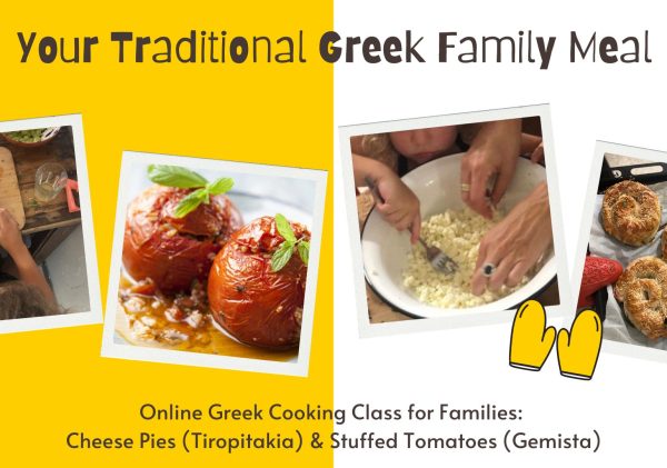 Online Cooking Class Stuffed tomatoes cheesepie
