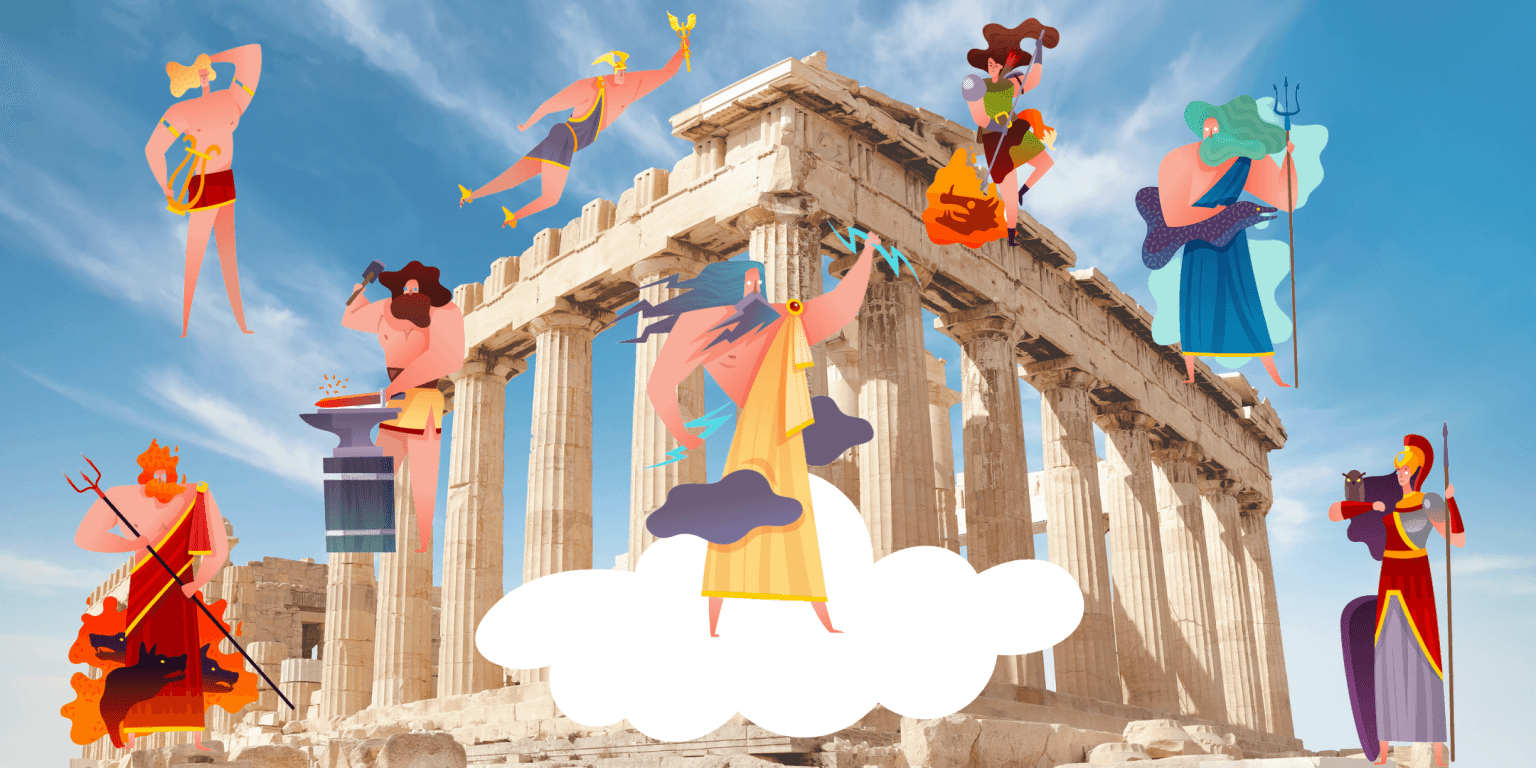 Greek Mythology for kids: Greek Gods, Symbols & Temples