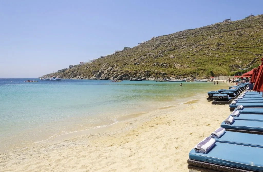 Psarou Beach Mykonos DP-min