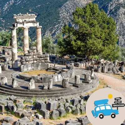Self Drive Greek Mythology Trip for Families 3 Day Delphi Metora