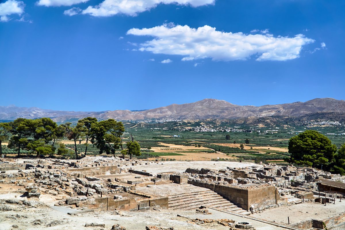 Palace of Phaistos, Crete