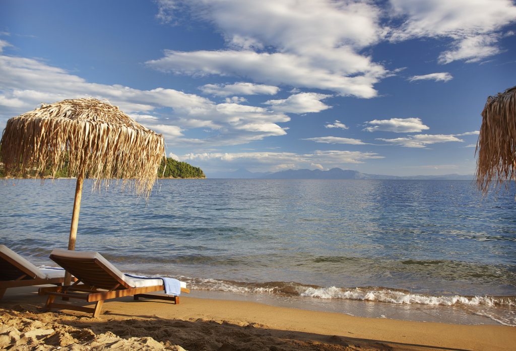 Princess resort Skiathos family vacation Sporades beach view