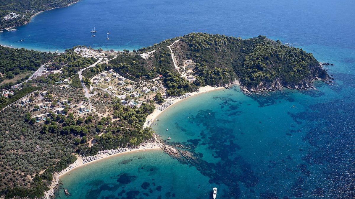 Elivi Resort Skiathos Aerial photo