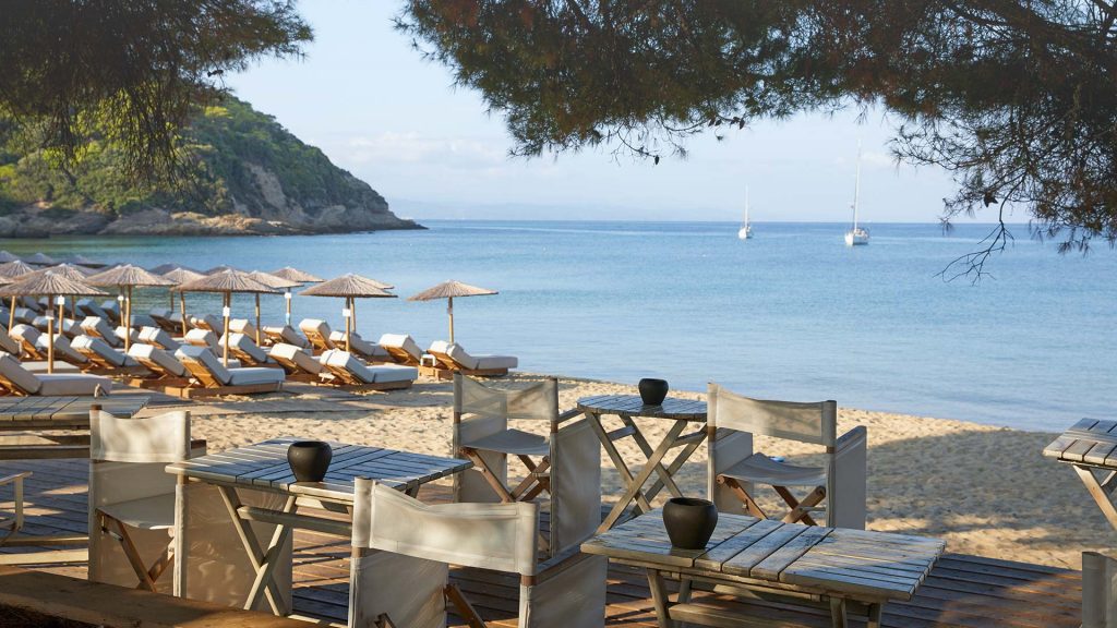 Elivi Resort Skiathos Beach Restaurant