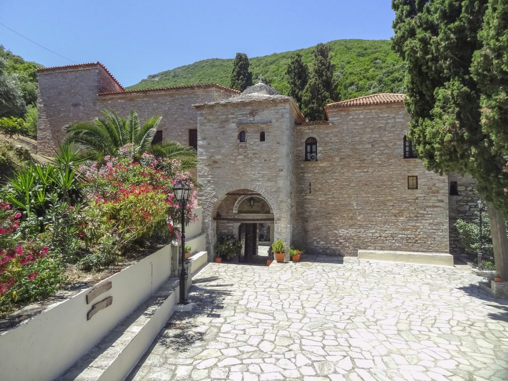 Evangelistria Monastery located at Skiathos DP-min