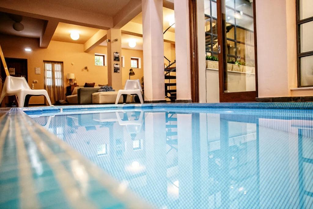 Villa Meliti Athens indoor pool booking-min