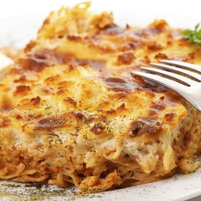 Greek style lasagna pastitsio DP (1)