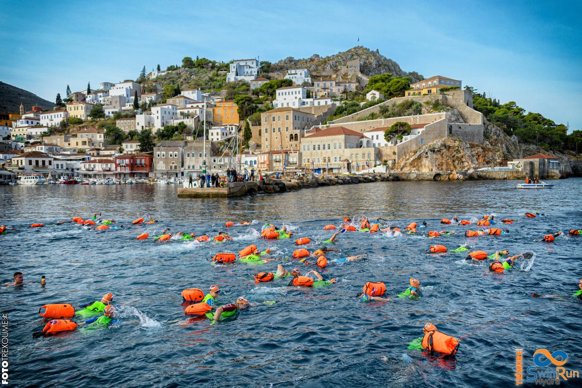 SwimRun Hydra swimming