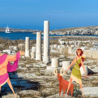 Delos Apollo and Artemis