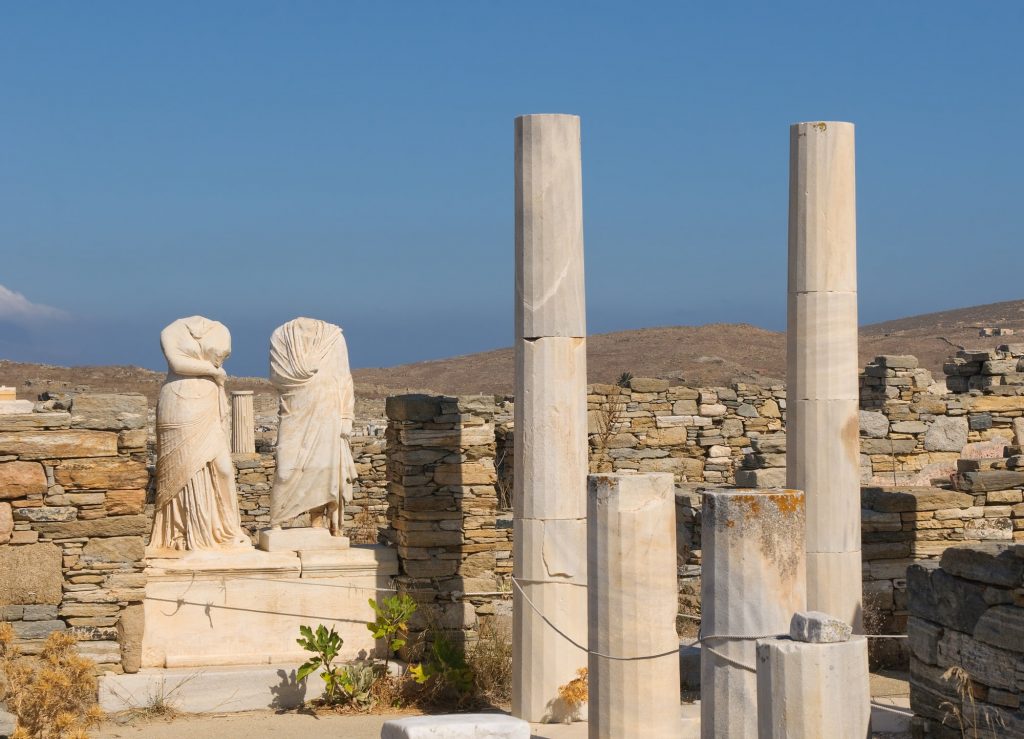Ruins of Cleopatra House Delos DP-min