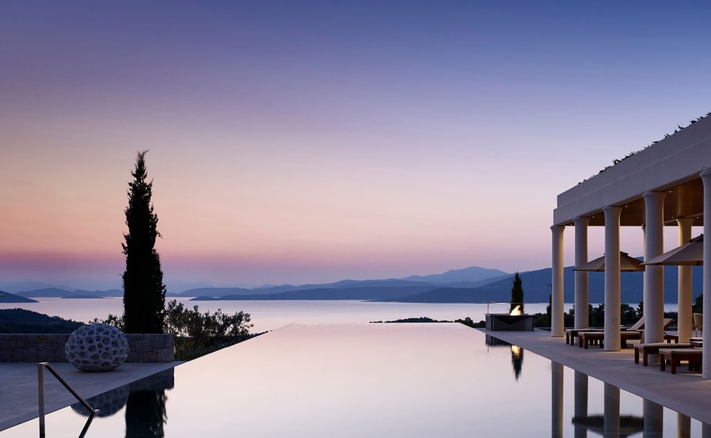 Amanzoe Porto Heli pool
