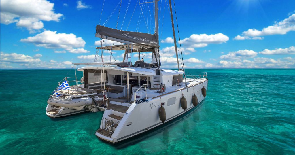 Catamaran in Hersonissos, Crete
