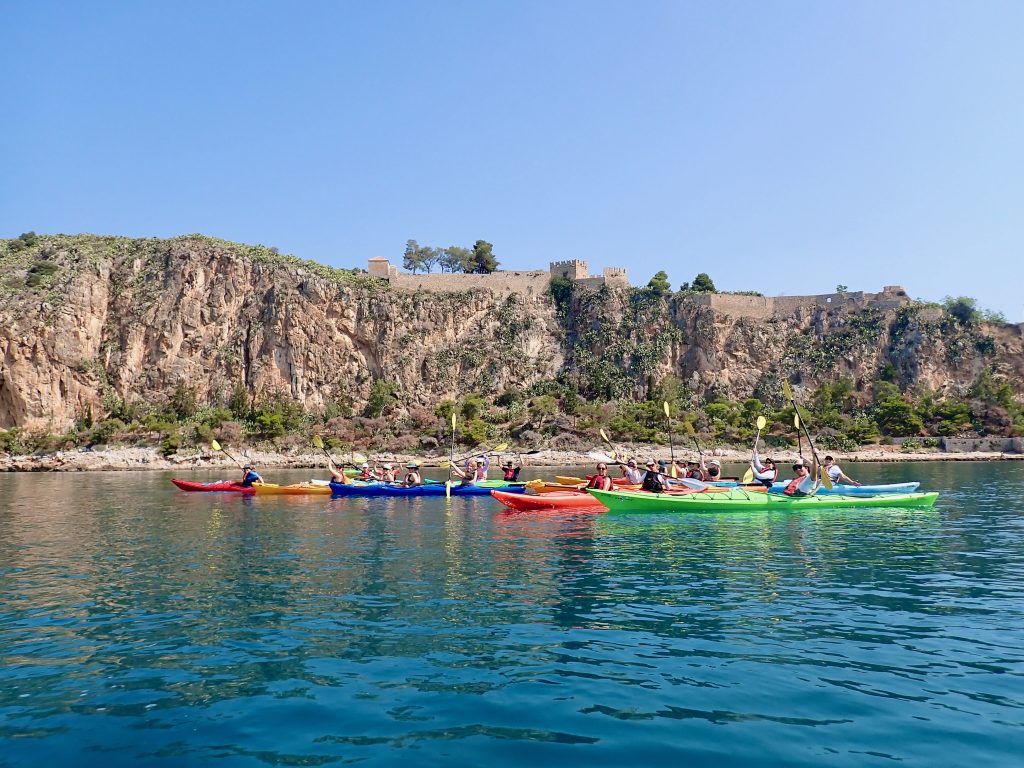 Family Sea Kayaking, Nafplion